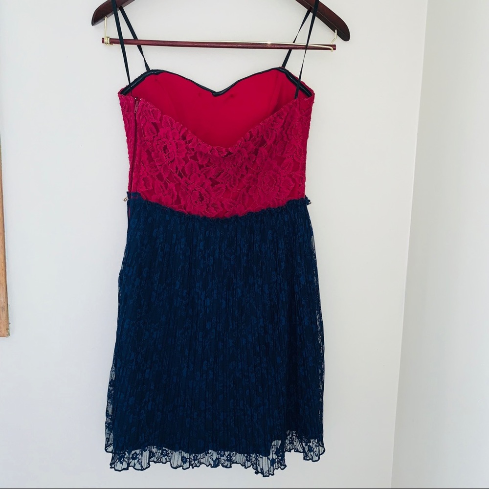 ✨dELiAS✨🔥NWT🔥Bright pink/blue cocktail mini 🍸 - Picture 2 of 4